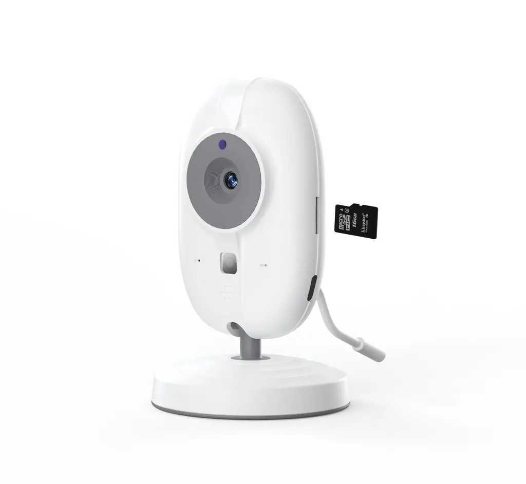 Бебефон с камера EasySleep, Сензор за температура и шум, Видеозапис
