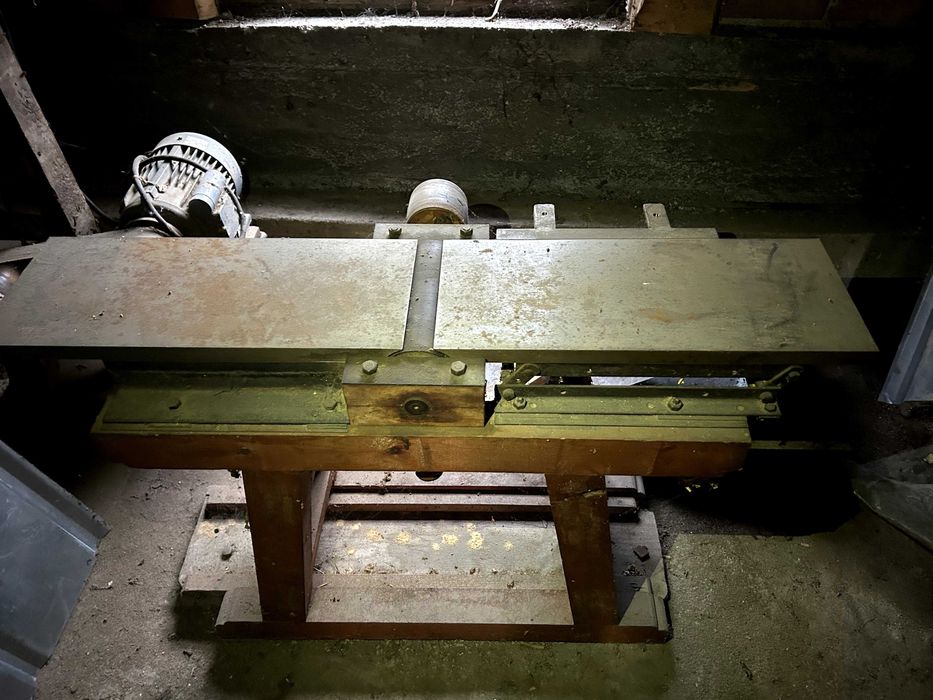 Комплект дърводелски машини – банциг, абрихт и вертикален циркуляр