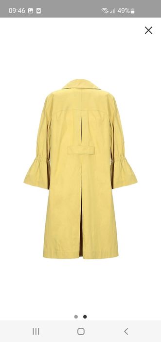 Чисто нов марков шлифер без етикет