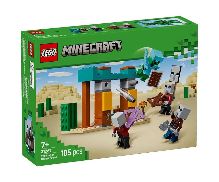 LEGO Minecraft 21267 - The Illager Desert Patrol