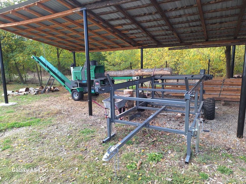 Linie taiere-despicare FP480 pentru lemn de foc