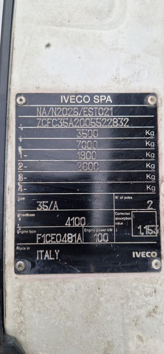 Iveco daily 35/14