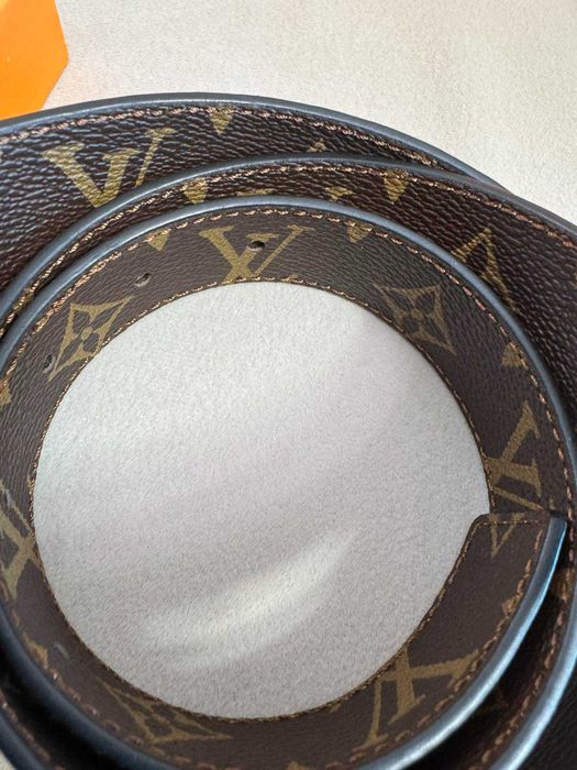 Louis Vuitton-Чисто нов оригинален дамски двулицев кожен колан 110 см