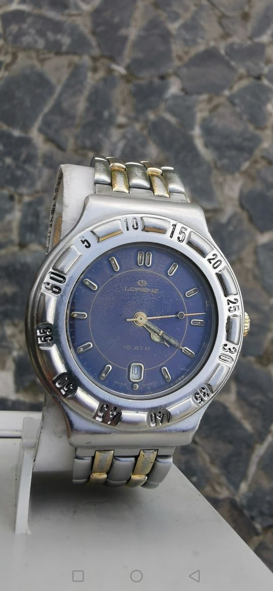 Ceas Lorenz - Diver 100 m - Quartz 7 Rubine - 39,5 mm