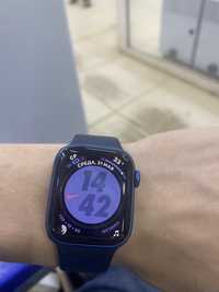 Продам  или обмен на ps 4  apple watch 7 41mm blue или на iphone11