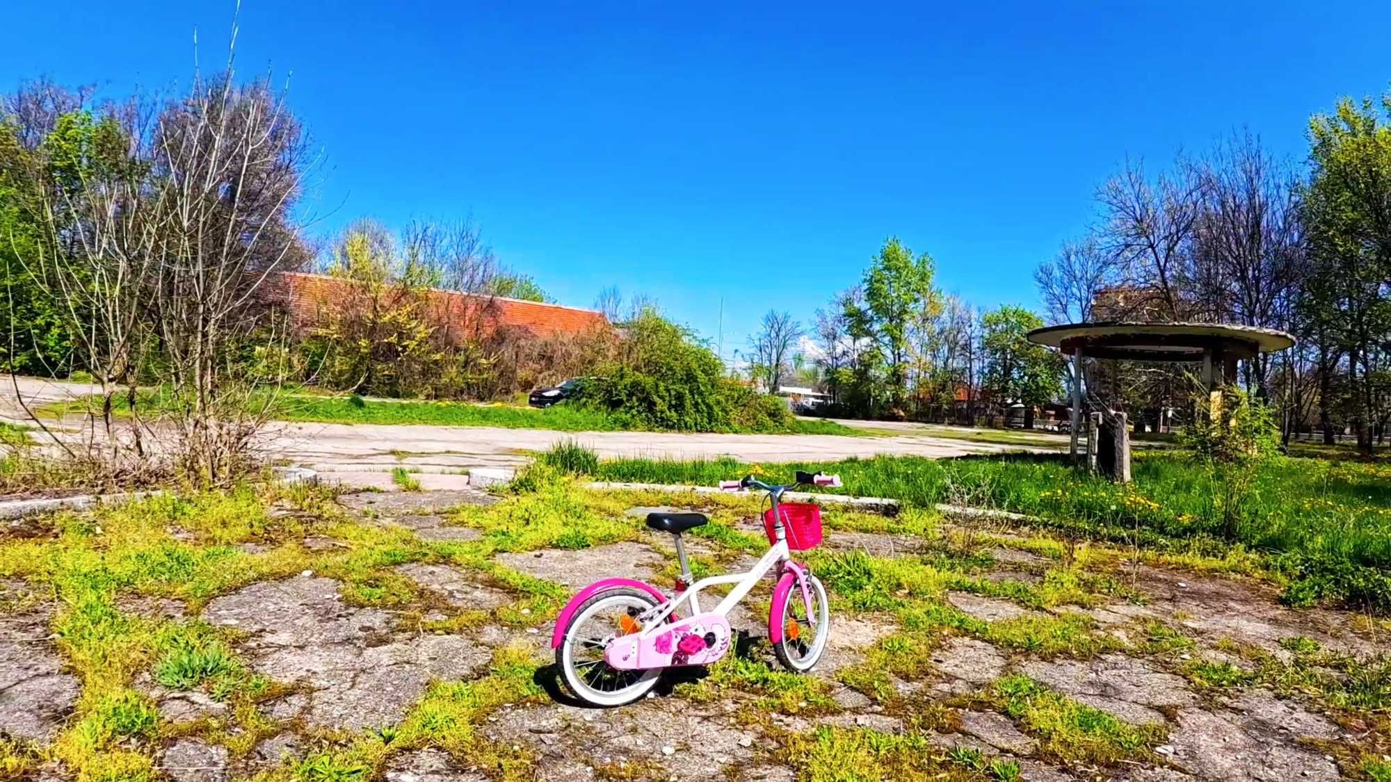 Детски велосипед 16' B'TWIN 4.5- 6 YEARS 16" BIKE 500