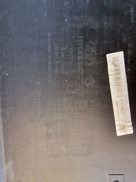 Hyundai i10 lift 2016 задна броня