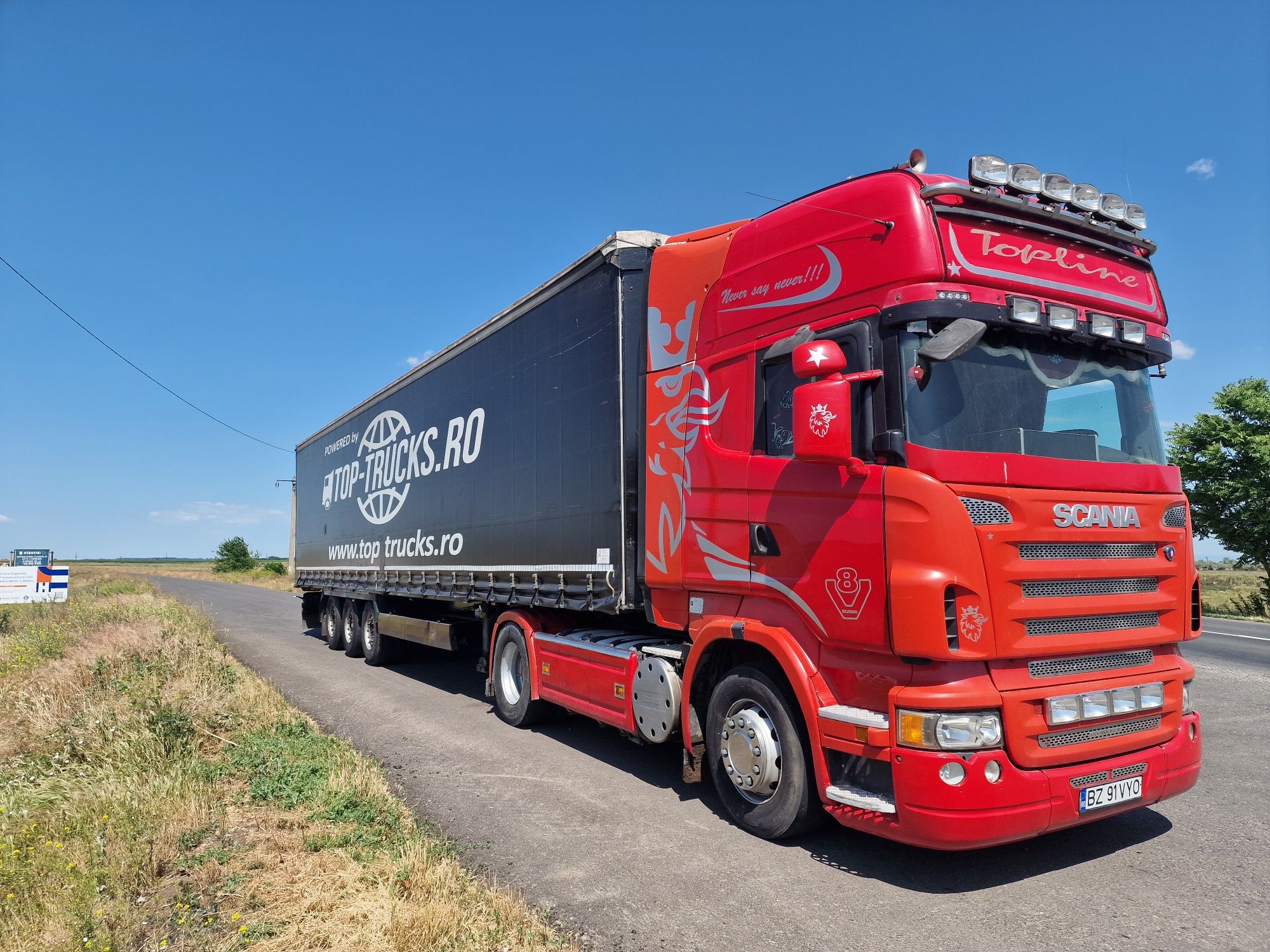 Vand Scania R500 si semiremorca Krone