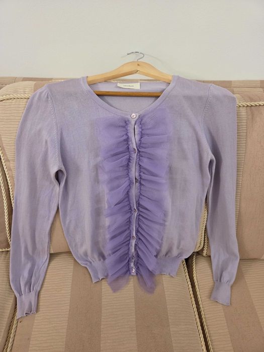 Bluza dama Vicolo, bumbac 100% mov