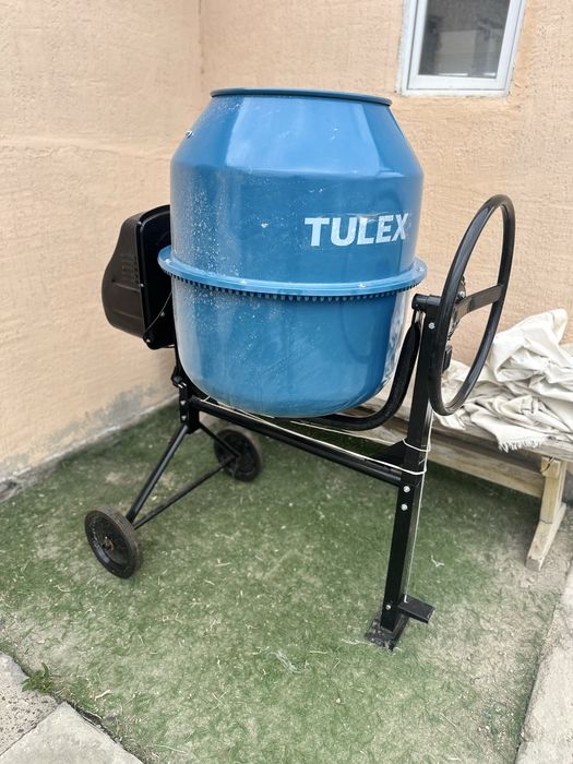 Бетономешалка Tulex TM-260 1.1 кВт 260 л чугунный венец