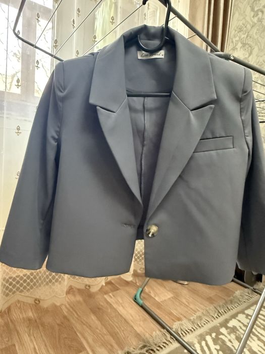 Костюм двойка серый