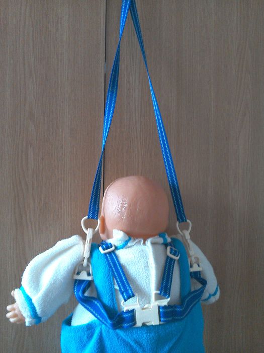 Ham de siguranță pentru bebeluși, albastru