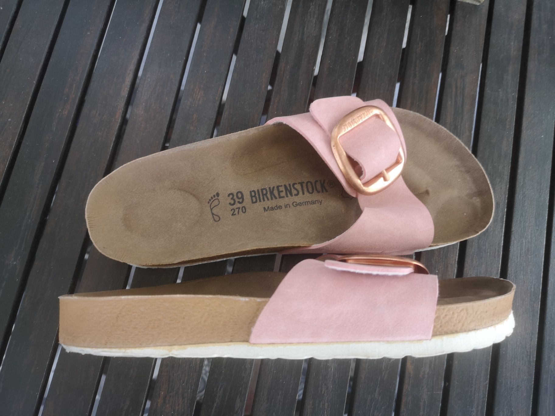Birkenstock, чехли еко кожа, номер 39