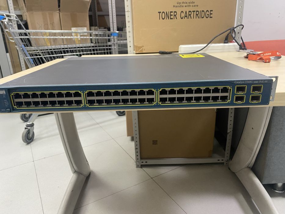 Cisco 3560g 48 портов Poe