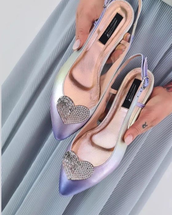 Balerini din piele naturala