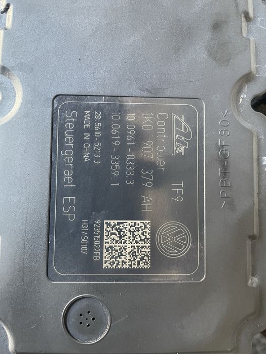 Pompa abs 1k0 614 517 BD 1K0 907 379 AH vw skoda seat audi