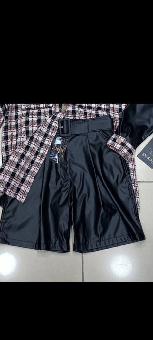 Продам кожаные шорты