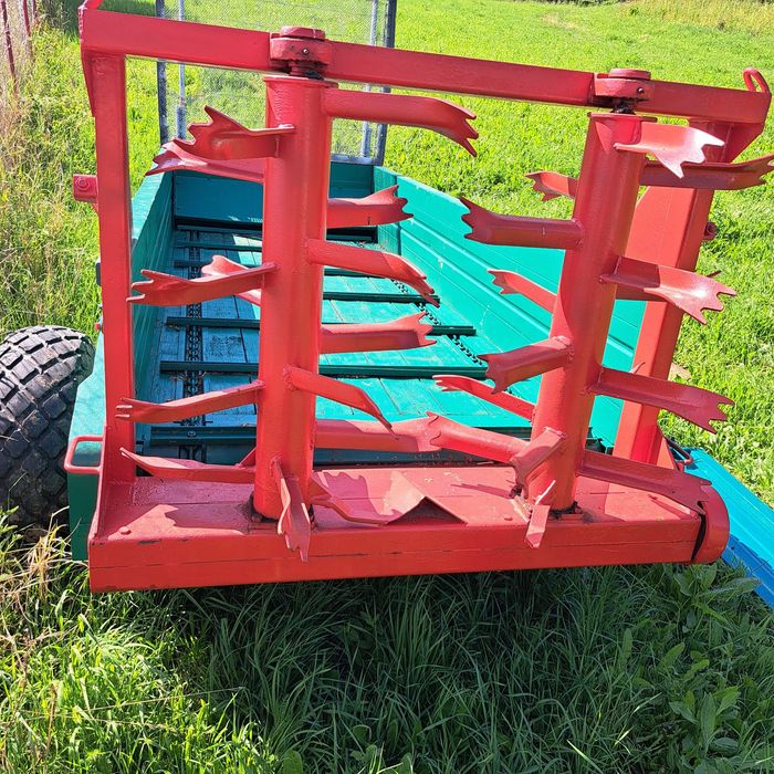 Mig de împrastiat gunoi pt. Zona de munte,Remorca