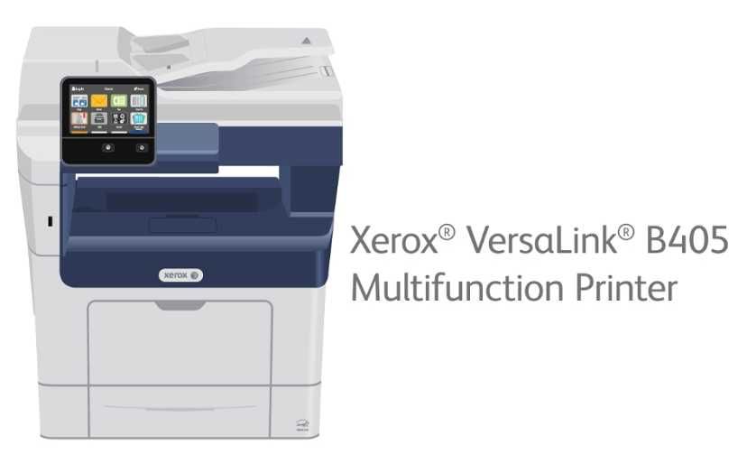 Новый Черно-белый МФУ Xerox VersaLink B405, Формат А4