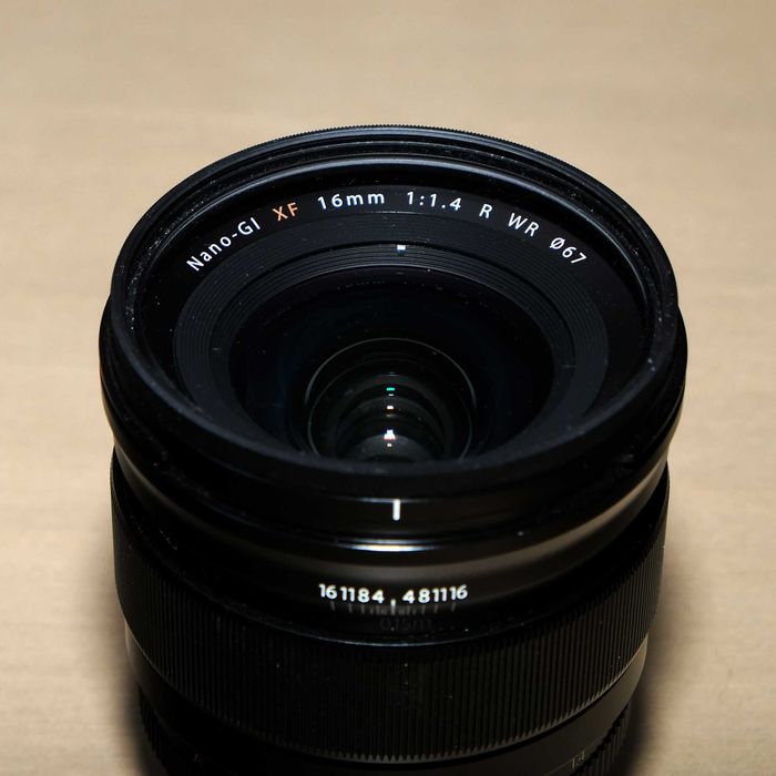 FUJIFILM XF 16mm f/1.4 R WR  От Частно лице. Новый