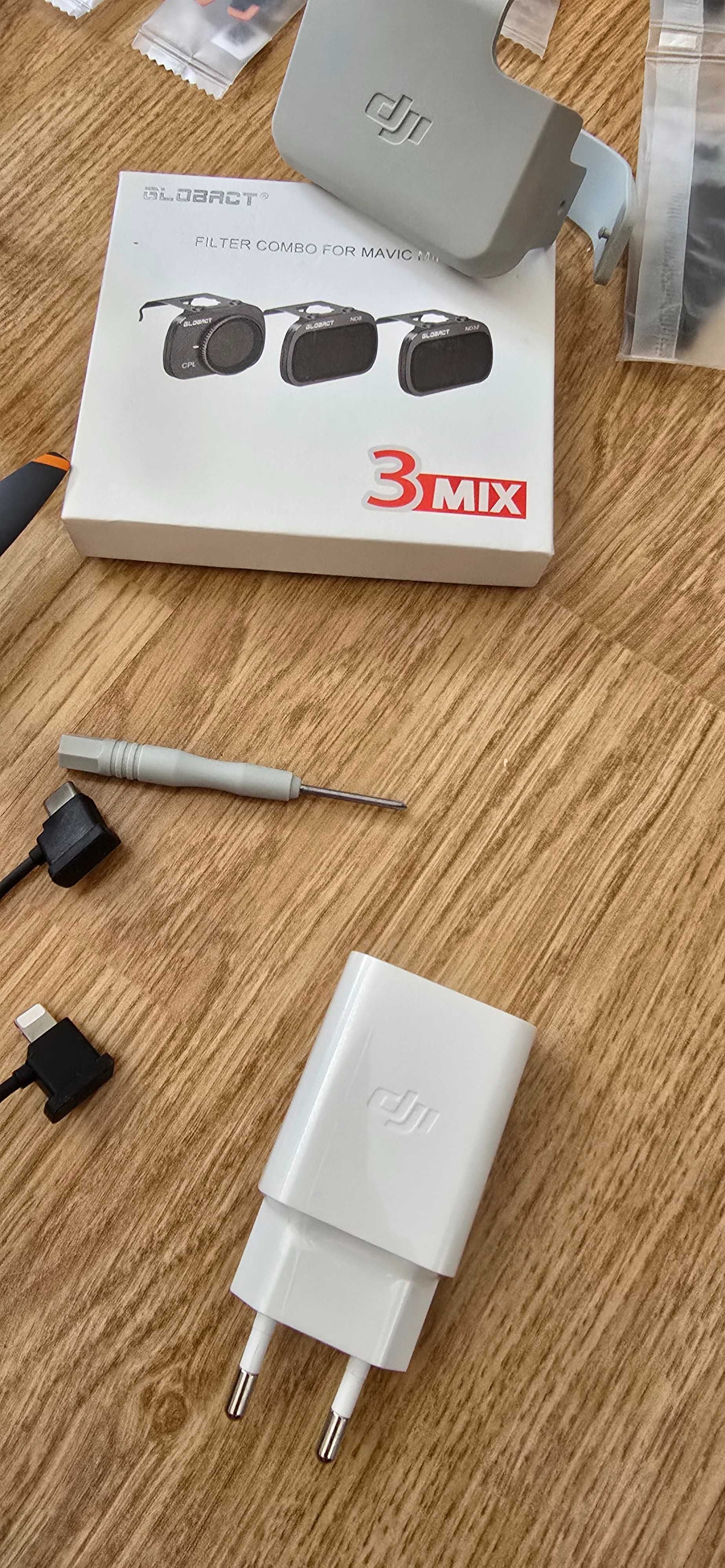 нов дрон DJI Mini2 4К Fly more combo pack+допълнителни аксесоари Сф/Пл