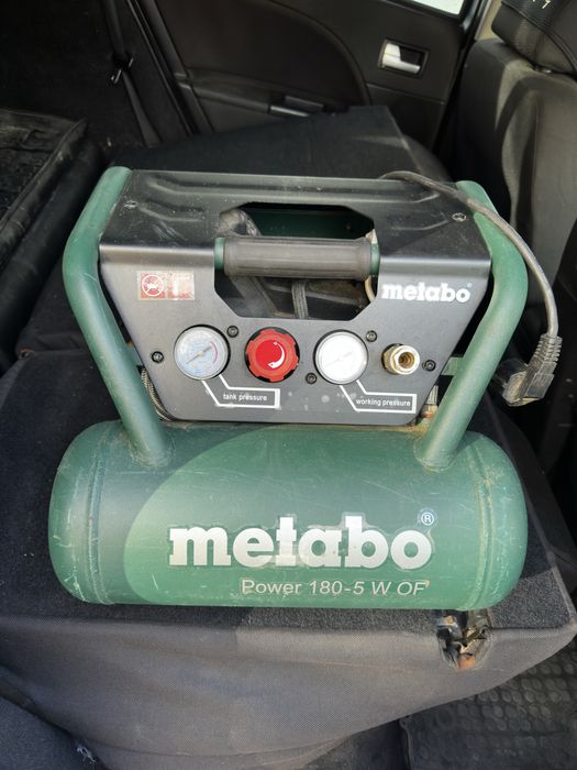 Компресор за въздух безмаслен METABO POWER 180-5 W OF / 5л. / 1.1kW