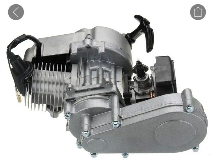 Продам двигатель мото 49 СС куб в сборе с редуктором