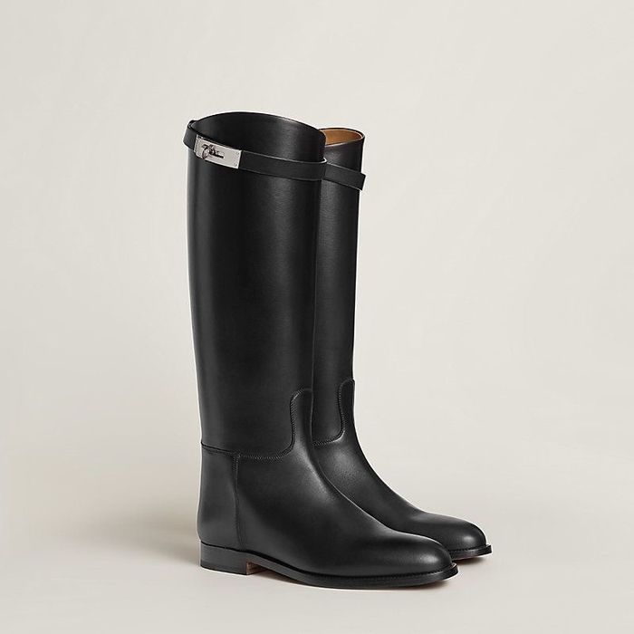 Зимни ботуши Hermes jumping boots естествена кожа