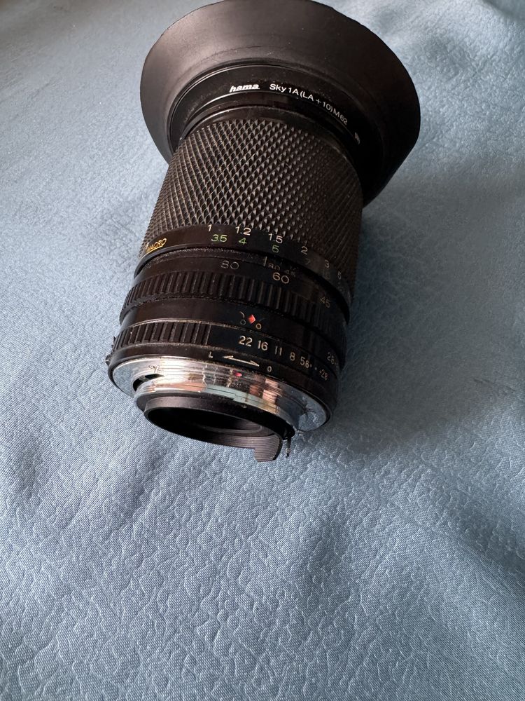 Японски Обектив SOLIGOR 28-80mm + филтър Hama