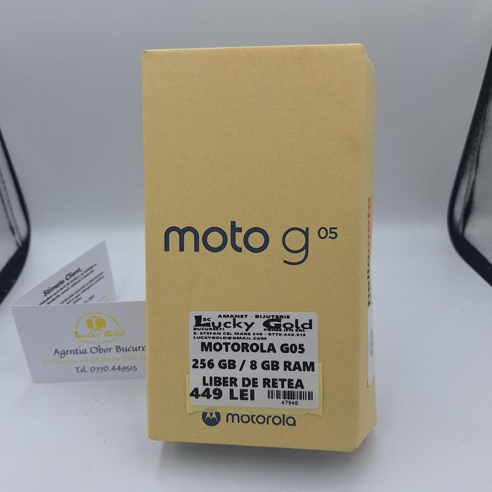 Motorola g05 256 GB 8 GB RAM fullbox factura garanție #47948