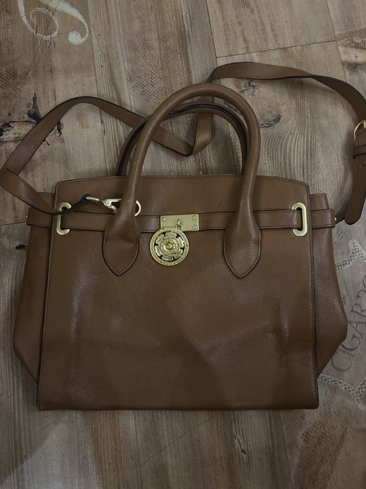 Guess luxe кожена чанта