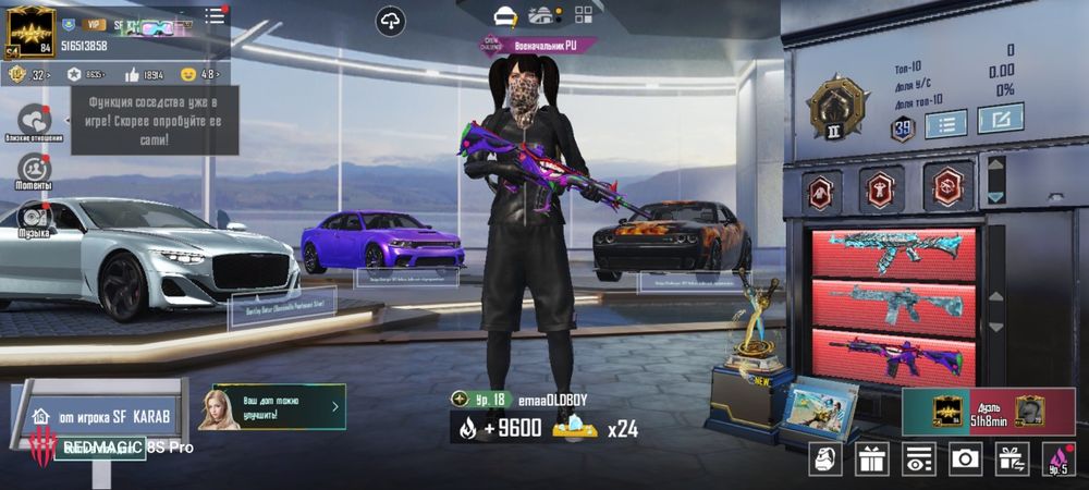 Редкий акк Pubg Mobile