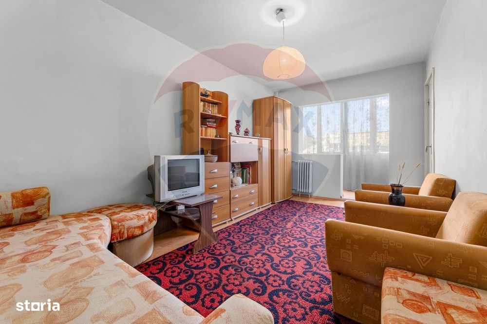 Garsonieră Confort 1 – Vlaicu Lebăda | Etaj 2 | Mobilată & Utilată