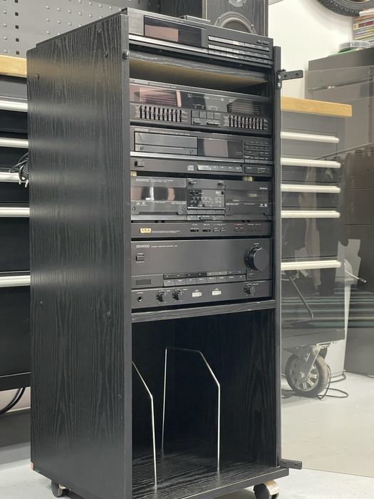 Linie kenwood amplificator a-62 deck x-82 cd player dp-520 eq ge-820