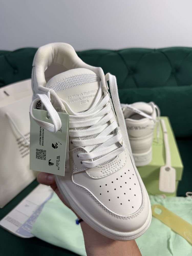 Adidasi Off-White Out Of Office piele naturala 100% Full Box Premium