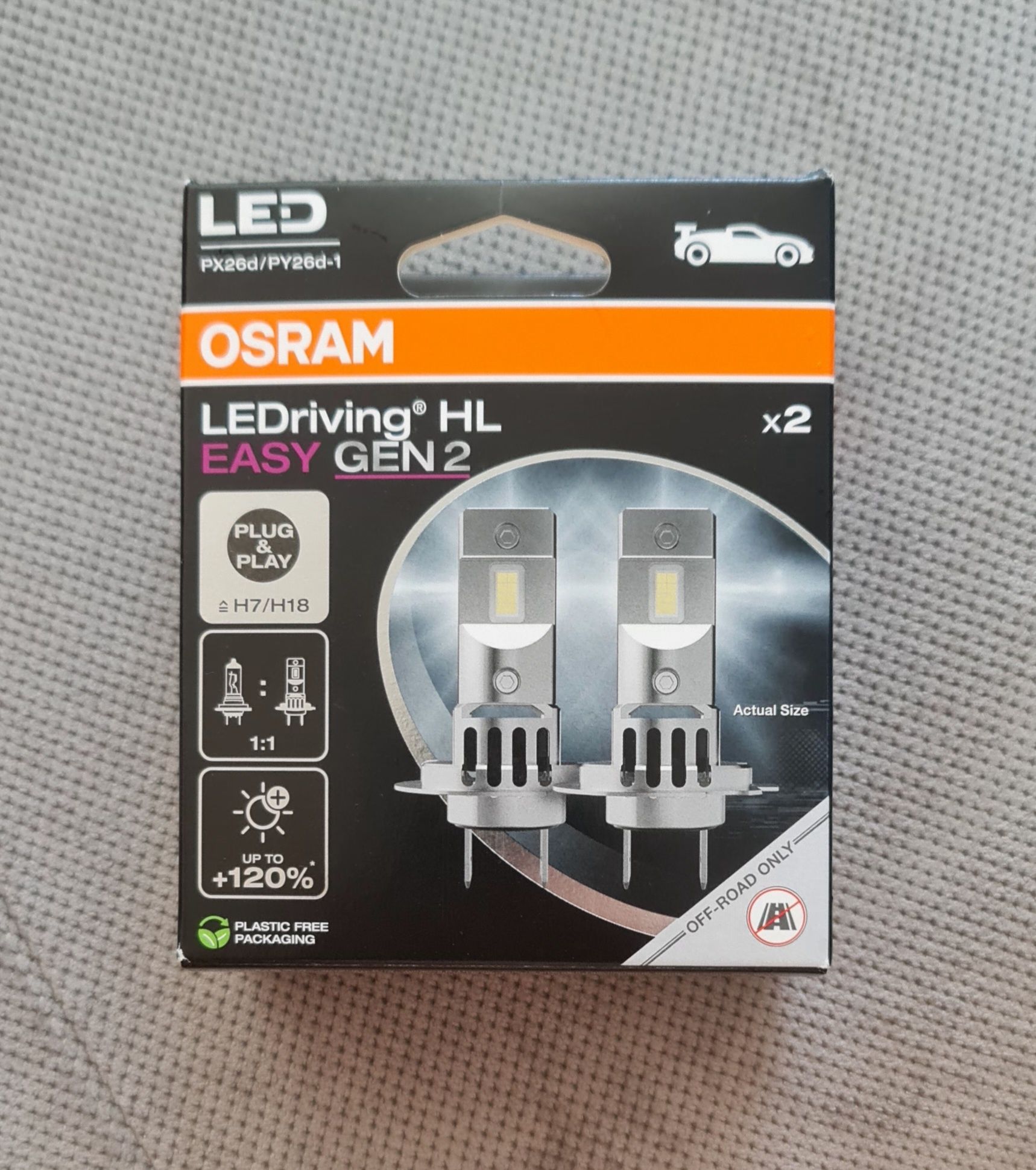 Автомобилни лед крушки "OSRAM" - H7 /къси светлини/