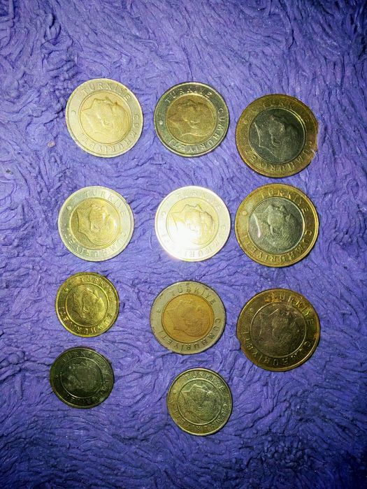 туретские монеты и деньги