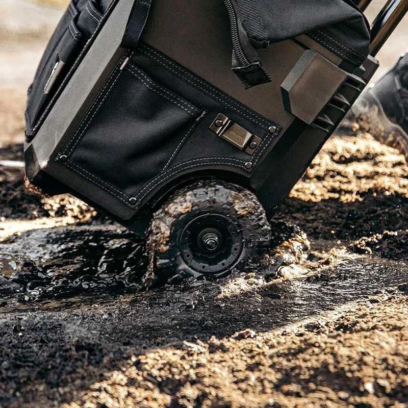 Geanta cu roti  neagra brand profesionala