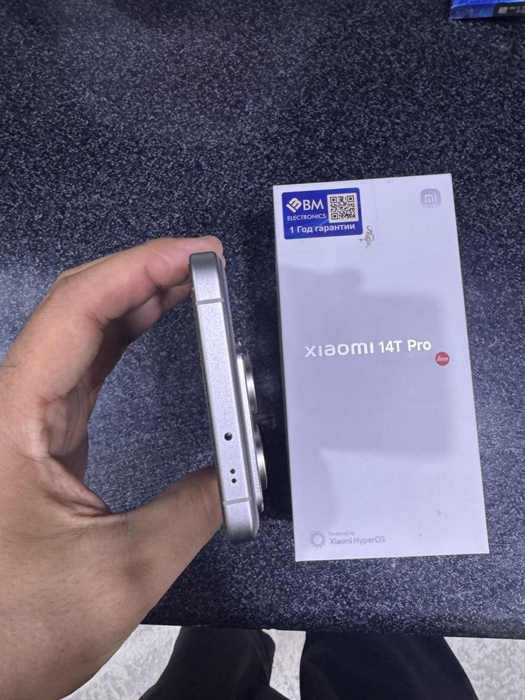 xiaomi 14 t pro pamit 12.256g holati yengidek karopka dak kamplekt
