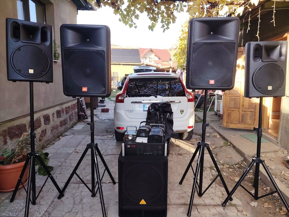 Sistem audio Dj și formatie JBL, The Box, Behringer
