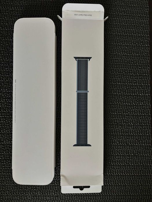 Curea originala Apple Storm Blue Sport Loop