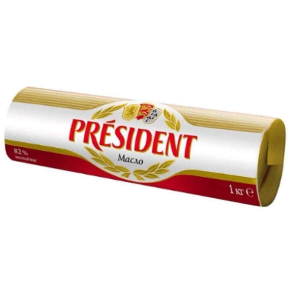 Масло 1кг President оптом