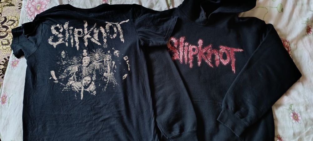 Анорак и тениска на slipknot