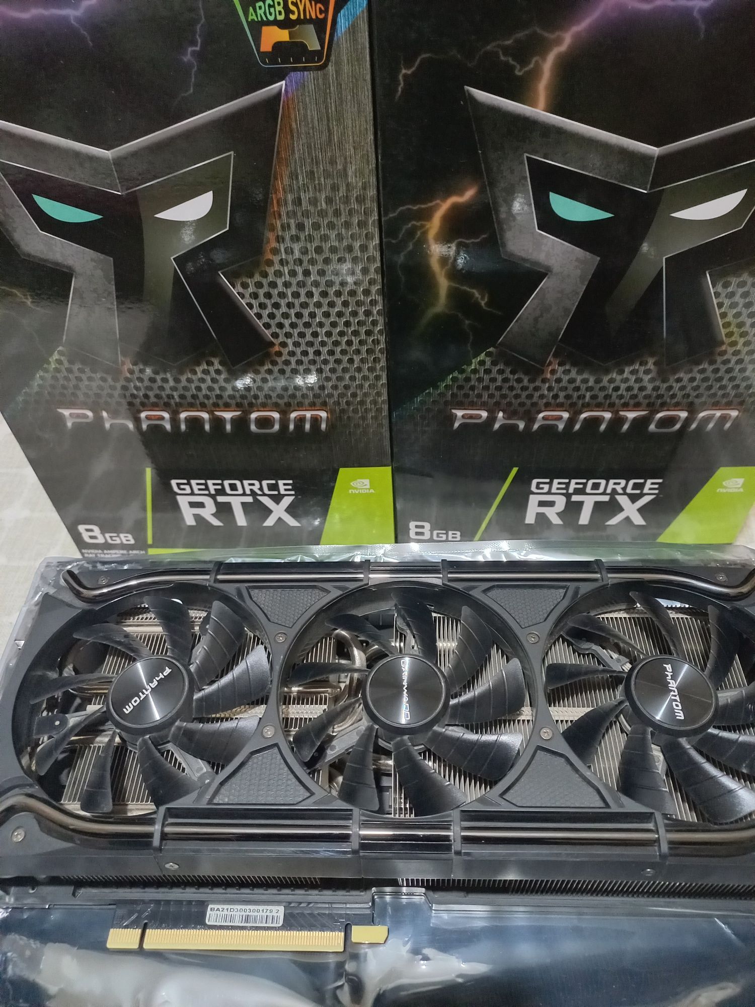 Продам Видеокарту RTX3070 Gainward Phantom