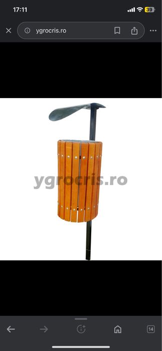 Model: Cos de gunoi stradal COD 963