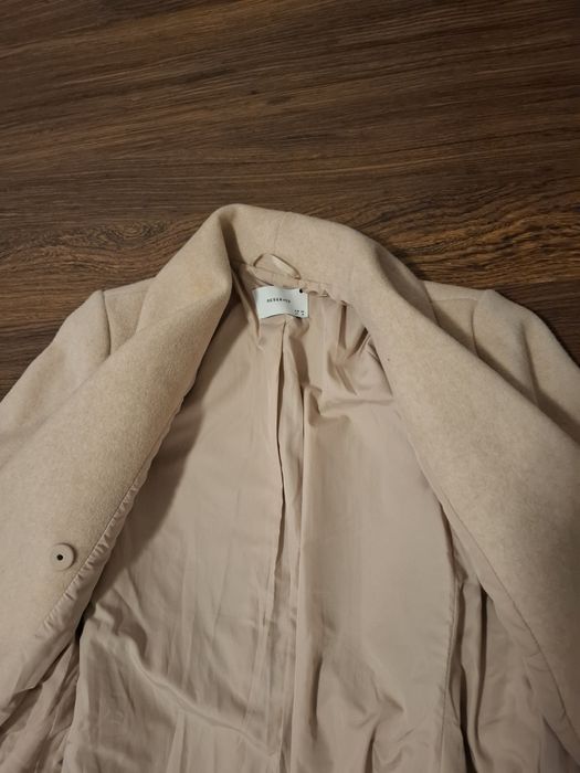 Светло бежово палтенце Reserved р-р 34 - XS-S
