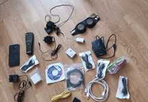 Lot de tot ce se vede in imagini cabluri incarcatoare telefon spart