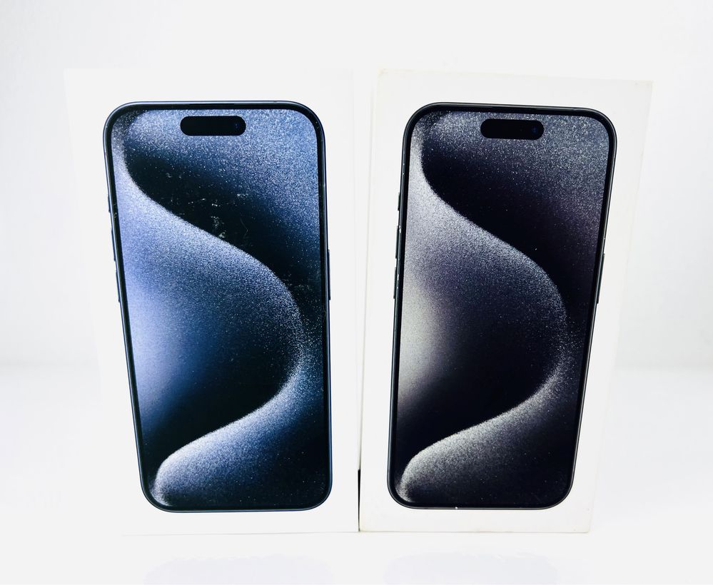 НОВ! iPhone 15 Pro Max 256GB Black / Blue Titanium Гаранция!