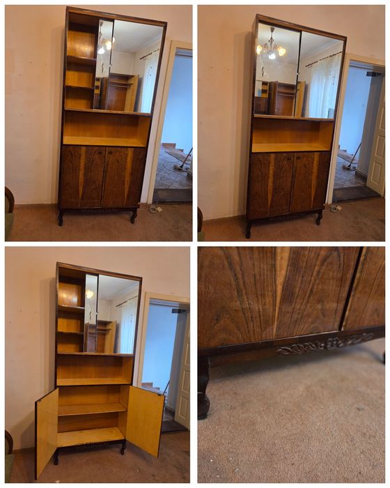 Set mobilier 3 piesele lemn masiv