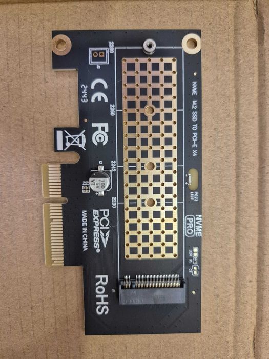 Adaptor M.2 NVME SSD 2280, 2260, 2242, 2230 la PCIe 4.0 garantie
